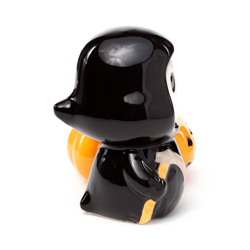 Ceramic Skull Boy Tea Light Candle Holder product packaging on clean background from Quintessential Holistic Health Ltd