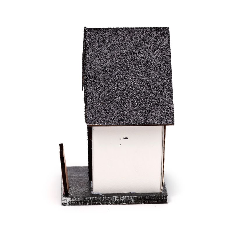 LED Halloween House - Spooky Spider and Pumpkin / Black Roof product packaging on clean background from Quintessential Holistic Health Ltd
