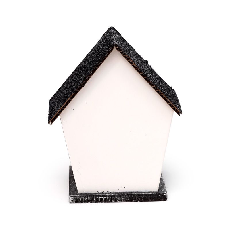 LED Halloween House - Spooky Spider and Pumpkin / Black Roof product packaging on clean background from Quintessential Holistic Health Ltd