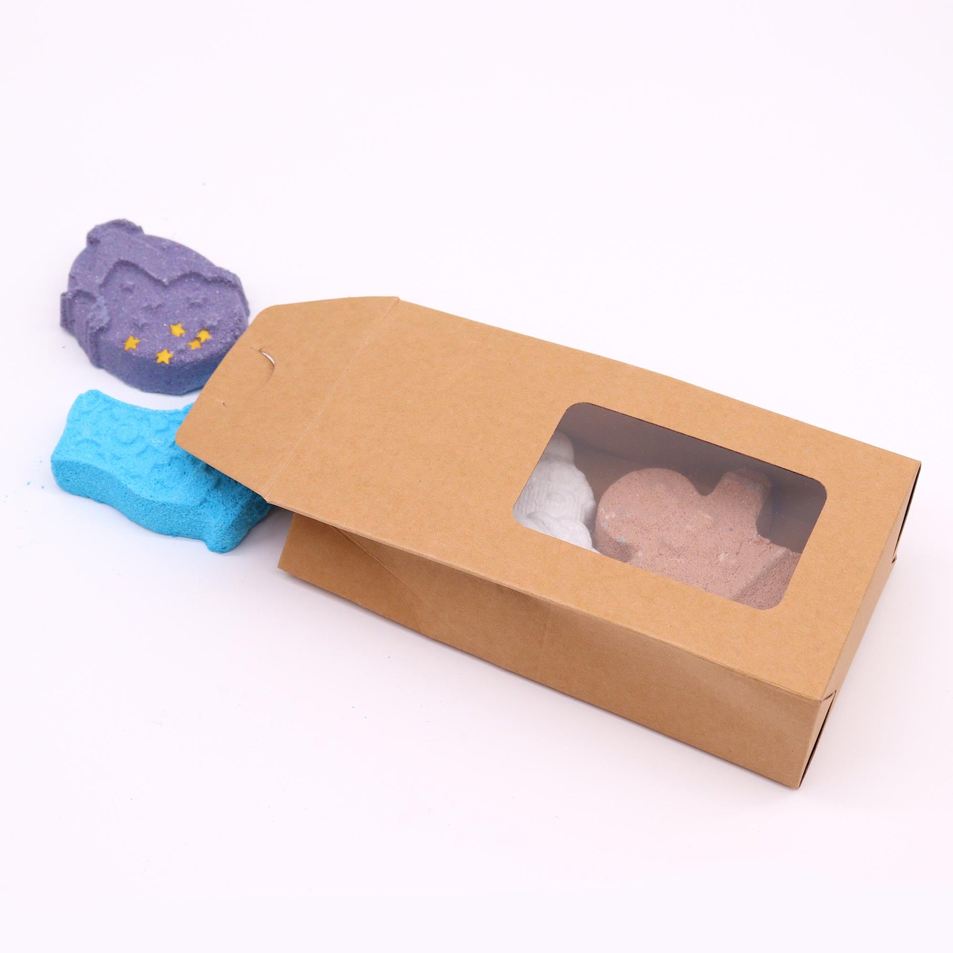 Christmas Bath Bomb Gift Pack - Fun Mix product packaging on clean background from Quintessential Holistic Health Ltd