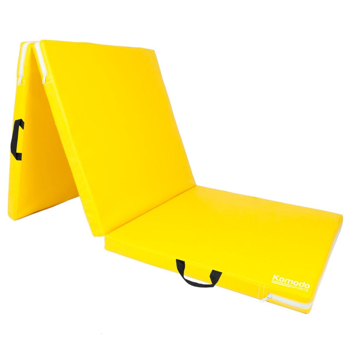 Tri Folding Yoga, Pilates and Exercise Mat product packaging on clean background from Quintessential Holistic Health Ltd