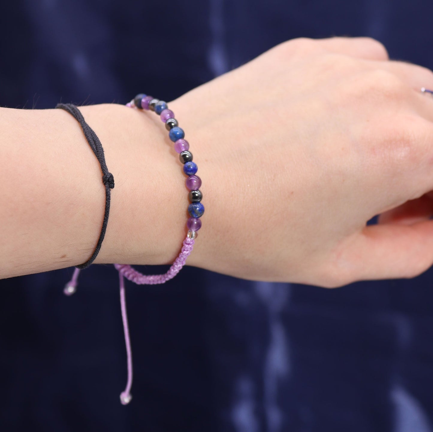 Zodiac Crystal Eco-Friendly SoyWax Candle with Gemstone Bracelet - Aquarious product packaging on clean background from Quintessential Holistic Health Ltd