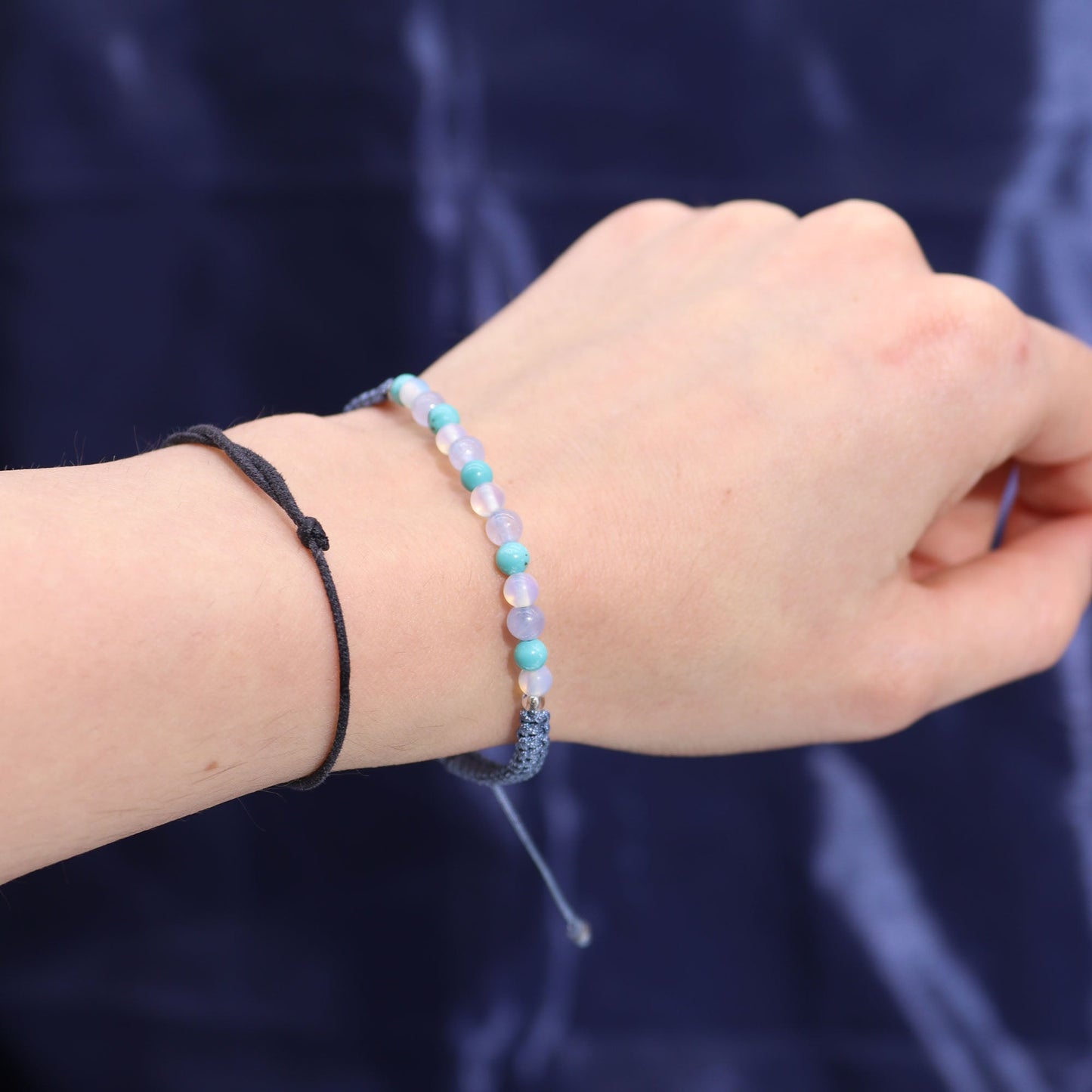 Zodiac Crystal Eco-Friendly Soy Wax Candle with Gemstone Bracelet - Pisces product packaging on clean background from Quintessential Holistic Health Ltd
