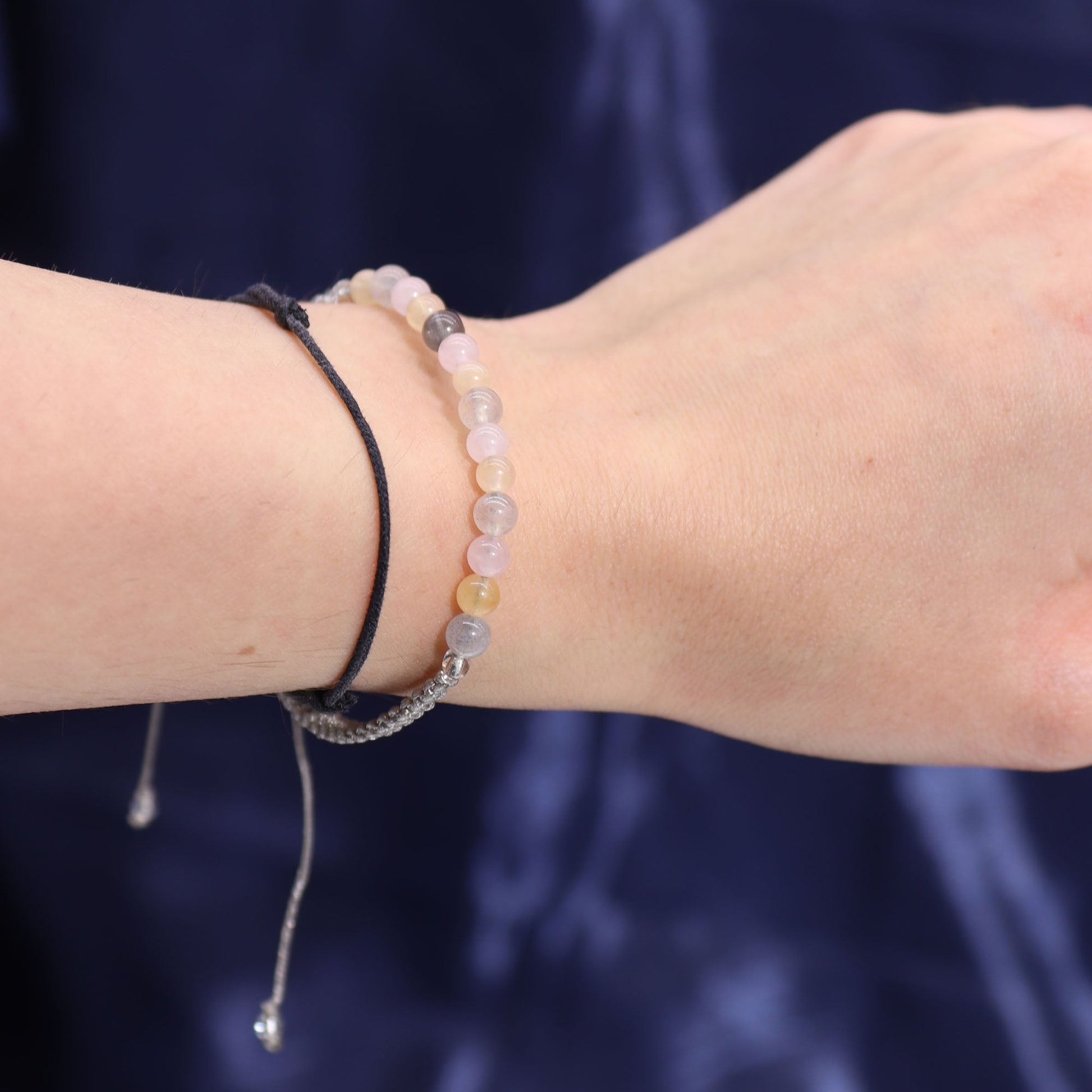 Zodiac Crystal Eco-Friendly Soy Wax Candle with Gemstone Bracelet - Gemini product packaging on clean background from Quintessential Holistic Health Ltd