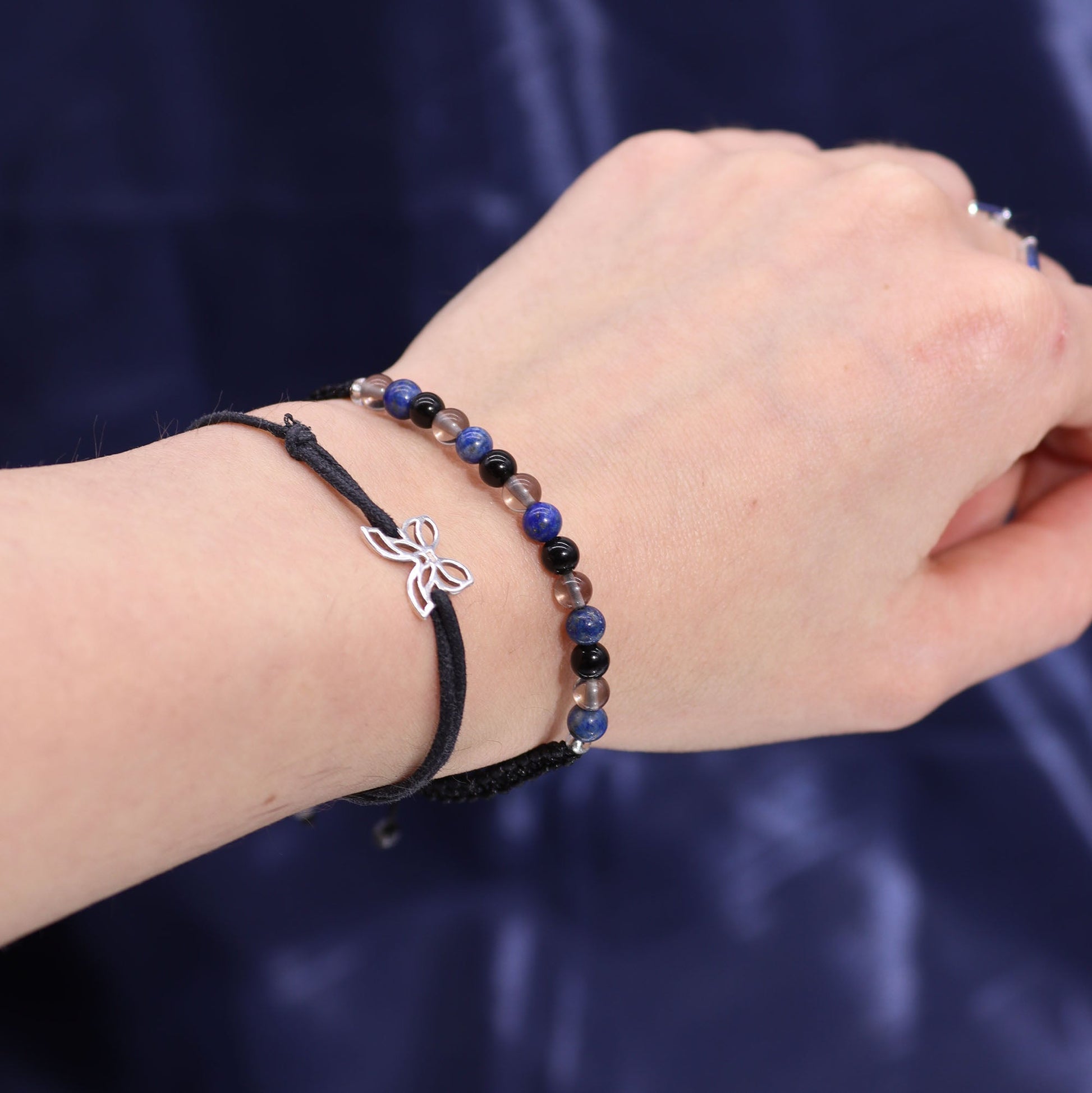 Zodiac Crystal Eco-Friendly Soy Wax Candle with Gemstone Bracelet - Scorpio product packaging on clean background from Quintessential Holistic Health Ltd