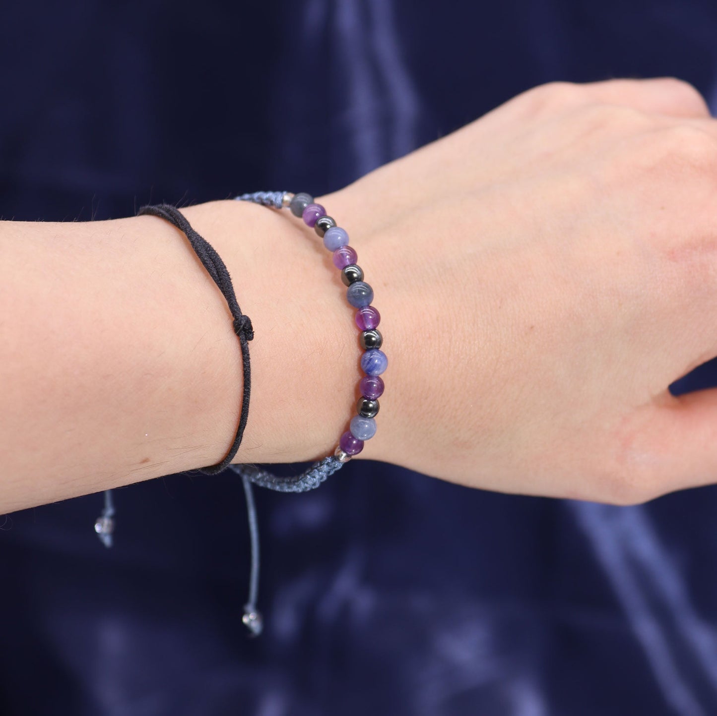 Zodiac Crystal Eco-Friendly Soy Wax Candle with Gemstone Bracelet - Sagittarius product packaging on clean background from Quintessential Holistic Health Ltd